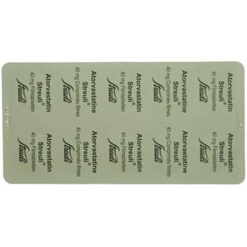 Atorvastatin Streuli film tablets 40 mg 100 pcs