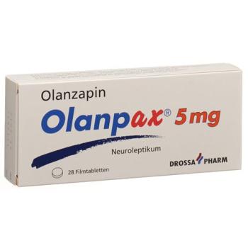 Olanpax film tablets 5 mg 28 pcs