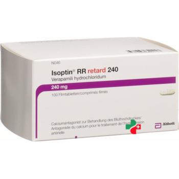 Isoptin RR retard Ret Filmtabl 240 mg 100 pcs