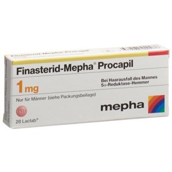 Finasterid-Mepha Procapil Lactab 1 mg 98 pcs