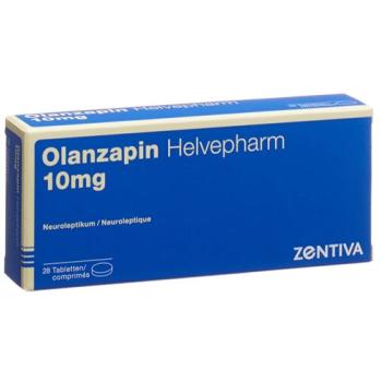 Olanzapine Helvepharm Tabl 10 mg 28 pcs