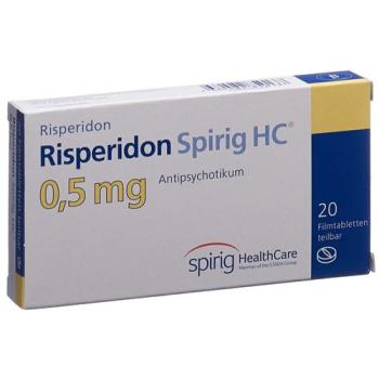 Risperidone Spirig HC Filmtabl 0.5 mg 20 pcs