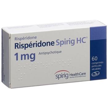 Risperidon Spirig 1 mg 60 filmtablets 
