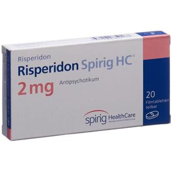 Risperidon Spirig 2 mg 60 filmtablets 