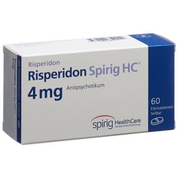 Risperidone Spirig HC Filmtabl 4 mg 60 pcs