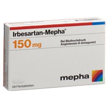 Irbesartan-Mepha Filmtabl 150 mg 98 pcs