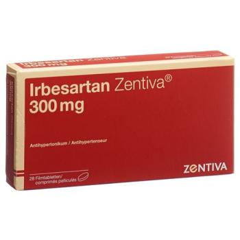Irbesartan Zentiva Filmtabl 300 mg 28 pcs