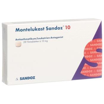 Montelukast Sandoz Filmtabl 10 mg 28 pcs