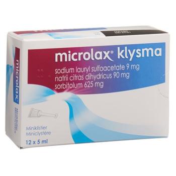 Microlax Klist 12 Tb 5ml