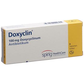 Doxyclin Tabl 100 mg 8 pcs