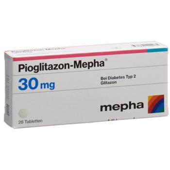 Pioglitazon Mepha 30 mg 98 tablets