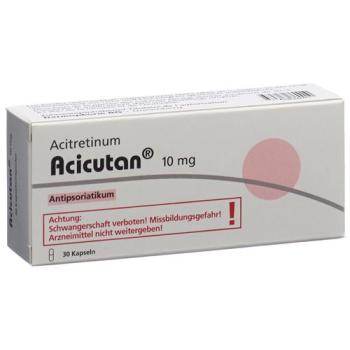 Acicutan Kaps 10 mg 30 pcs