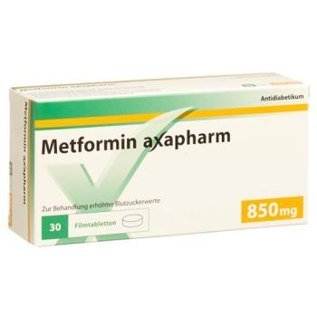 Metformin Axapharm Filmtabl 850 mg 30 pcs