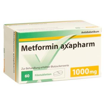 Metformin Axapharm Filmtabl 1000 mg 120 pcs