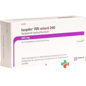 Isoptin RR retard Ret Filmtabl 240 mg 30 pcs
