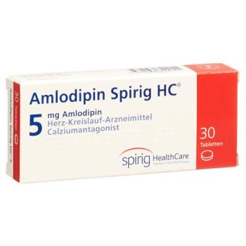 Amlodipine Spirig HC Tabl 5 mg 30 pcs