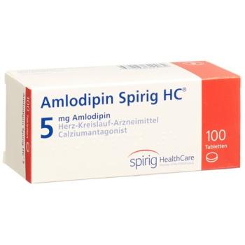 Amlodipine Spirig HC Tabl 5 mg 100 pcs