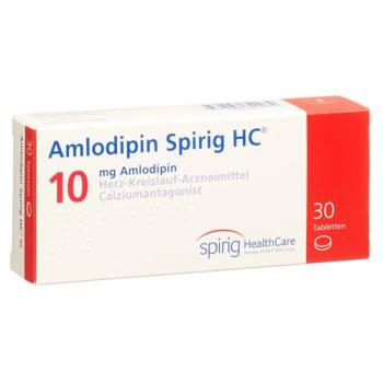 Amlodipine Spirig HC Tabl 10 mg 30 pcs