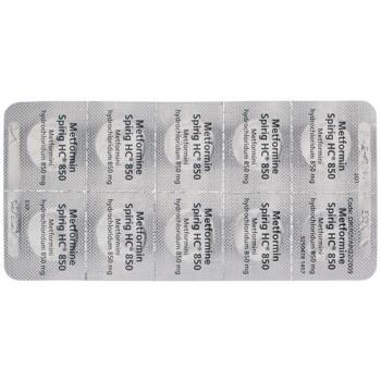 Metformin Spirig HC Filmtabl 850 mg 100 pcs