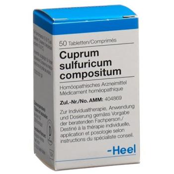 Cuprum sulfuricum compositum Heel tablets 50 pcs