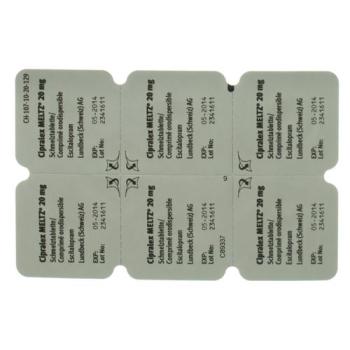 Cipralex Meltz 20 mg 60 Schmelz tablets
