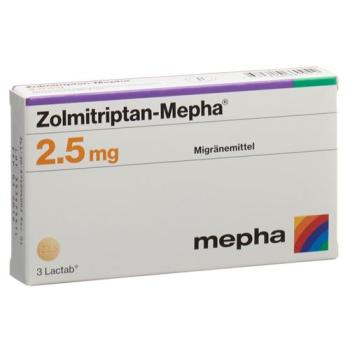 Zolmitriptan-Mepha Lactab 2.5 mg 12 pcs