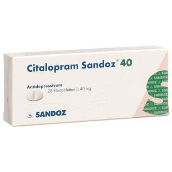 Citalopram Sandoz Filmtabl 40 mg 28 pcs