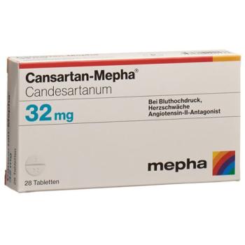 Cansartan-Mepha Tabl 32 mg 28 pcs