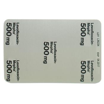 Levofloxacin-Mepha Lactab 500 mg 7 pcs