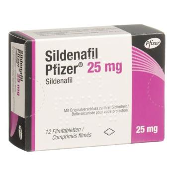 Sildenafil Pfizer Filmtabl 25 mg 12 pcs
