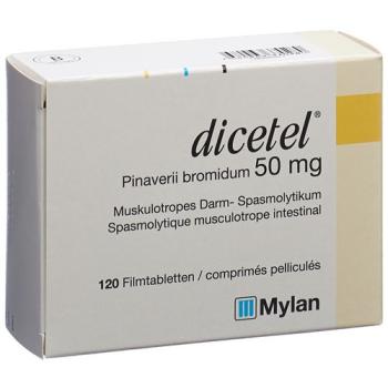Dicetel Filmtablet 50 mg 120 pcs