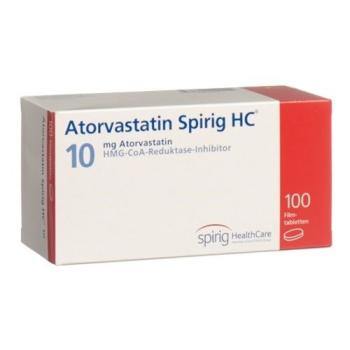 Atorvastatin Spirig HC Filmtabl 10 mg 100 pcs