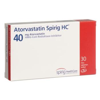 Atorvastatin Spirig HC Filmtabl 40 mg 30 pcs