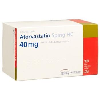 Atorvastatin Spirig HC Filmtabl 40 mg 100 pcs