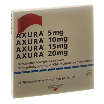 Axura starter pack film tablets 7x5.7x10.7x15.7x20mg 28 pcs