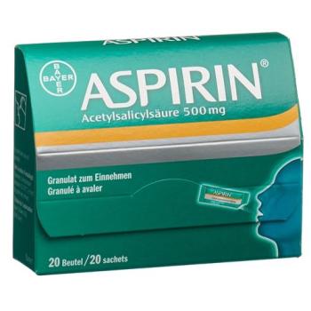 Aspirin Gran 500 mg Btl 20 pcs
