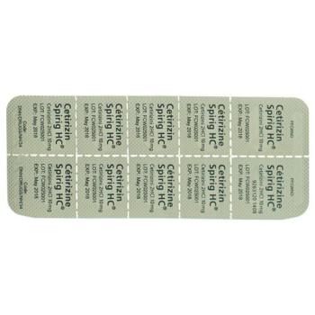 Cetirizine Spirig HC Filmtabl 10 mg 10 pcs