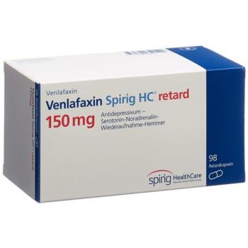 Venlafaxine Spirig HC Ret capsules 150 mg 98 pcs