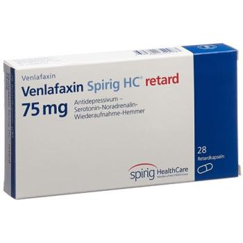 Venlafaxine Spirig HC Ret capsules 75 mg 28 pcs