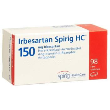 Irbesartan Spirig HC Filmtabl 150 mg 98 pcs