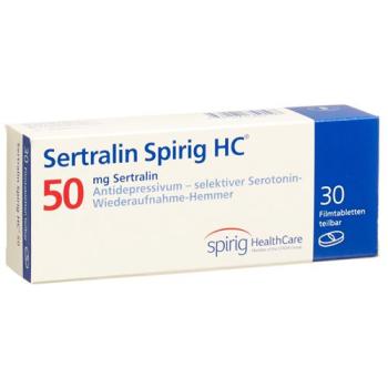 Sertraline Spirig HC Filmtabl 50 mg 30 pcs