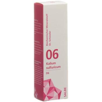 PHYTOMED SCH&Uuml;SSLER Nr6 potassium sulfuricum ointment D 6 75 g