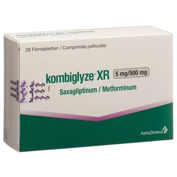 Kombiglyze XR Ret film tablets 5 mg/500 mg 28 pcs