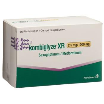 Kombiglyze XR Ret Filmtablet 2.5 mg/1000 mg 56 pcs