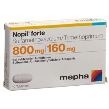 Nopil forte Tabl 800/160mg 10 pcs