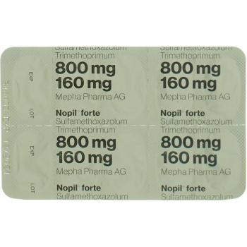 Nopil forte Tabl 800/160mg 50 pcs