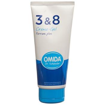 Omida Schuessler Nr3and8 Ferrum phosphoricum plus cream gel tube