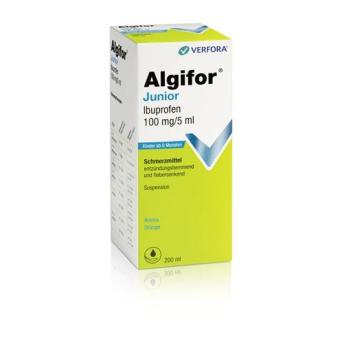 Algifor Junior Susp 100mg/5ml Bottle 200ml
