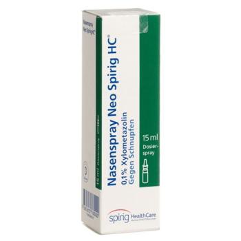 Nasal spray Neo Spirig HC 0.1% dosing spray 15 ml
