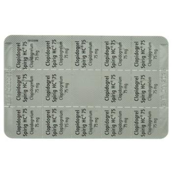Clopidogrel Spirig 75 mg 84 filmtablets